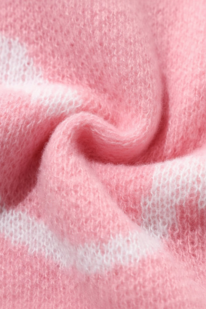 Rose Geometry Knit Sweater