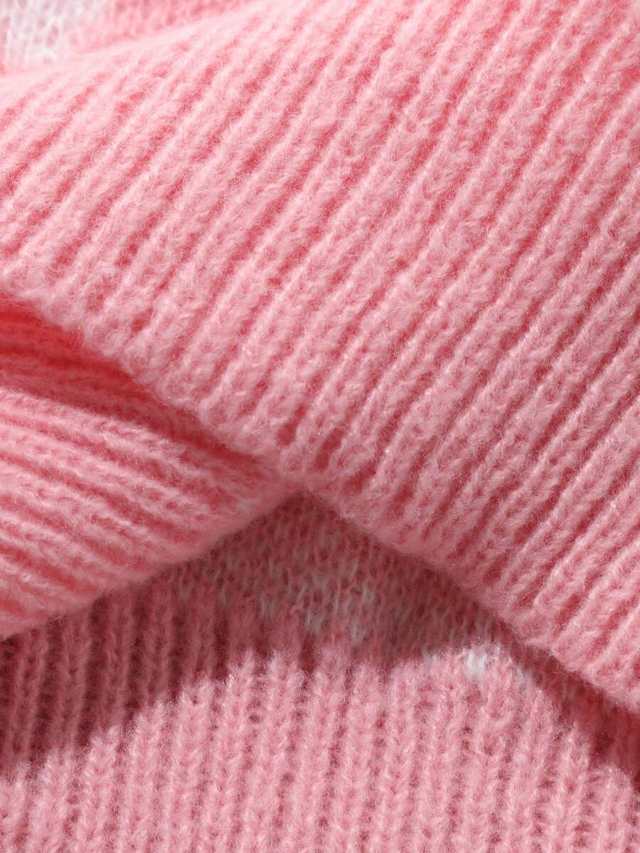 Rose Geometry Knit Sweater
